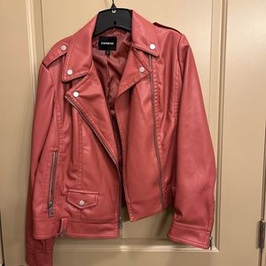Faux Leather Jacket